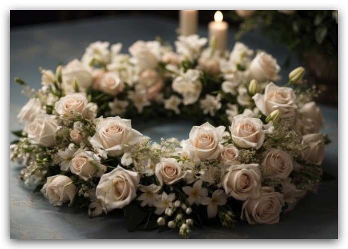 coronas funerarias